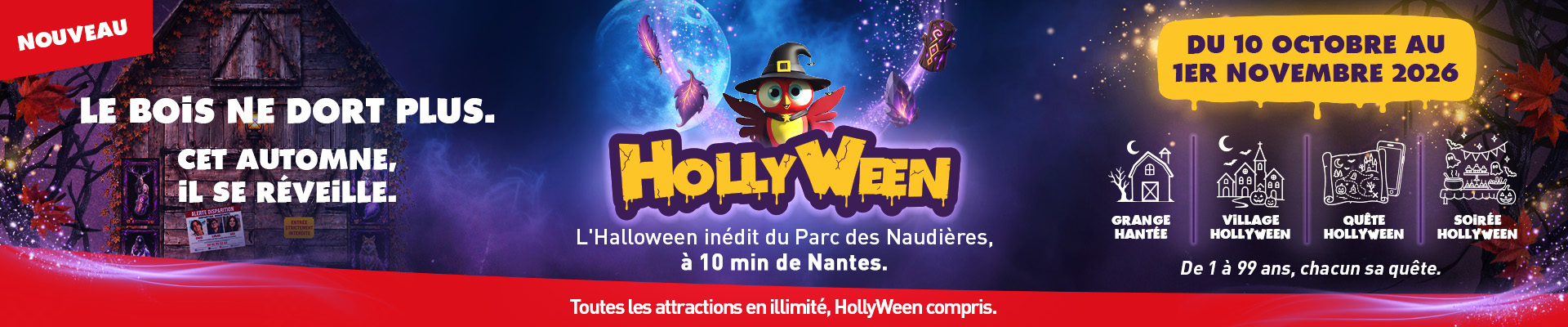 Billetterie HollyWeen