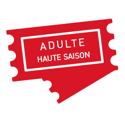 Dans notre boutique en ligne Les Naudières, Parc d'attraction en Loire Atlantique proche de Nantes, réserver votre Billet Adulte haute saison.